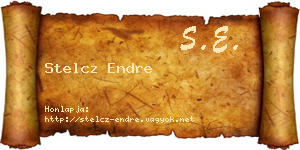Stelcz Endre névjegykártya